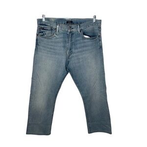 Polo Ralph Lauren the Varick Slim Straight Sky Blue Jeans 36x34